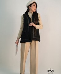 تصویر وست سایه و شلوار کرپ 