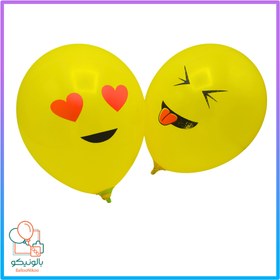 تصویر بادکنک ایموجی ۱۲ اینچ 
