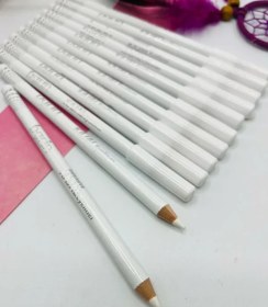 تصویر مداد سفید کربن بارین اورجینال 12 عددی ا Barin carbon white pencil Barin carbon white pencil