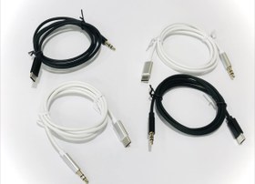 تصویر ‌‌کابلAUX تایپ سی 
