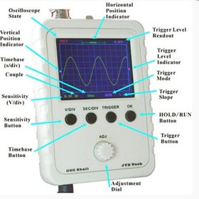 تصویر اسیلوسکوپ دستی dso150 