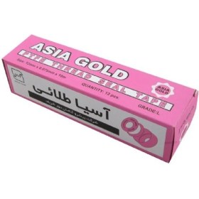 تصویر نوار تفلون خمیری آسیا طلایی گلد Gold 