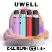 تصویر پاد کالیبرن جی۳ لایت کمپانی یوول | UWELL CALIBURN G3 LITE 25W POD SYSTEM پاد 25 واتی Uwell Caliburn G3 Lite را بررسی کنید که دارای باتری یکپارچه 1200 میلی آمپر ساعتی، حداکثر خروجی 25 وات است که می تواند از طریق پورت Type-C شارژ شود و از کارتریج های 2.5 میلی لیتری Caliburn G3 استفاده می کند.