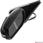 تصویر اینه کامل برقی پژو پارس سال چپ راهنما دار 4 فیش (سوکت قدیم) کاوج ا Side mirror Side mirror