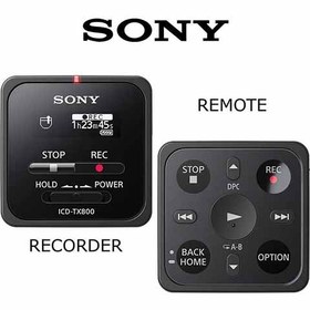 تصویر رکوردر SONY ICD-TX800 16GB ا SONY ICD-TX800 16GB Voice Recorder SONY ICD-TX800 16GB Voice Recorder