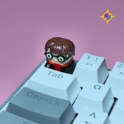 تصویر کیکپ کیبورد مکانیکال طرح هری پاتر Harry Potter character keycap 