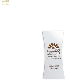 تصویر پک گوش پاک کن با جعبه و لوگوی طلاکوب 