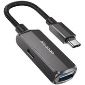 تصویر تبدیل Mcdodo CA-283 OTG Type-C To USB /Type-C PD Mcdodo CA-283 Type-C To USB /Type-C PD 60W Adapter