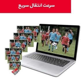 تصویر کارت حافظه سن دیسک مدل Ultra سرعت 140 ظرفیت 64 گیگابایت SANDISK MEMEORY CARD ULTRA SPEED=140 64GB