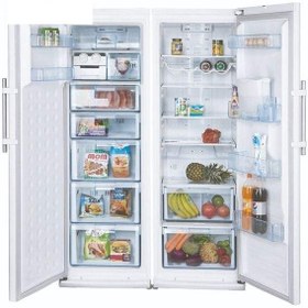 تصویر یخچال فریزر دوقلو 17 فوت یخساران مدل مروارید 17 foot Yakhsaran twin fridge-freezer, pearl model