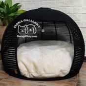 تصویر جای خواب سگ و گربه مدل سرمه دنج 