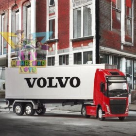 تصویر ماکت فلزی تریلی ولوو FH12 مقیاس ۱:۳۲ با قابلیت جدا شدن کابین 