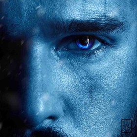 تصویر تابلو عکس جان اسنو سریال بازی تاج و تخت game of thrones مدل N-54186 