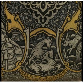 تصویر گلدان بلونی سایز 28 قلمزنی برند آقاجانی کد 276 