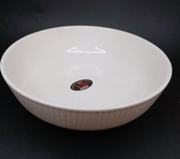 تصویر کاسه سالاد و سوپ سرامیکی گرد بزرگ کد 285 