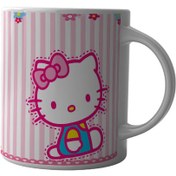 تصویر ماگ چاپلینو طرح کودکانه Hello Kitty سلام کیتی – M213 Chaplino mug children's design SpongeBob