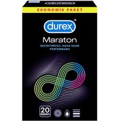 تصویر کاندوم دورکس مدل تاخیری ماراتن بسته 20 عددی DUREX MARATON 