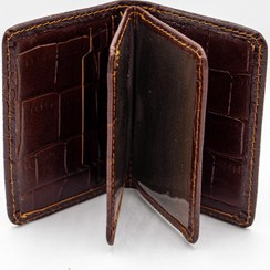 تصویر جاکارتی چرم سانا رنگ قهوه ای 