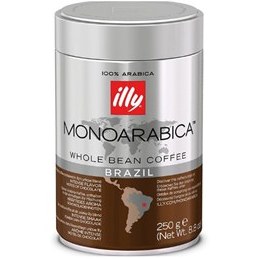تصویر قوطی دانه قهوه‌ ایلی مدل MonoArabica Brazil 
