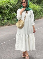 تصویر پیراهن زنانه الیافی طرح ماهدخت Aliafi