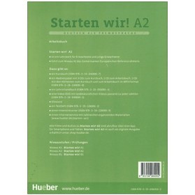 تصویر Starten Wir Sb&Wb A2 کتاب آلمانی اشتارتن ویر Starten wir A2 گلاسه
