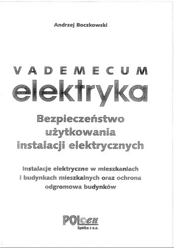 خرید و قیمت دانلود کتاب Vademecum elektryka. Bezpieczeństwo użytkowania