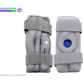 تصویر زانوبند قابل تنظیم نئوپرن کشکک باز تینور مدل J-01 سایز XL Tynor Knee Support Hinged Neoprene Model J-01 size XL