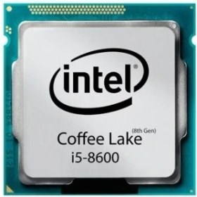 تصویر پردازنده اینتل Core i5 8600 Coffee Lake Intel Core i5-8600 Coffee Lake LGA 1151 8th Gen Processor