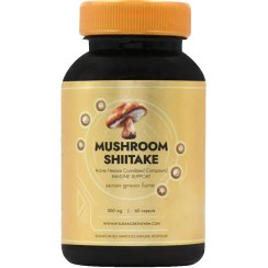 تصویر کپسول قارچ شیتاکه مزرعه سبز سوران 60 عدد 