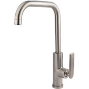 تصویر شیر ظرفشویی کسری مدل آمازون رنگ کروم 