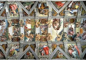 تصویر Puzzle "6000 pcs" "Sistine Chapel Ceiling, Rome 