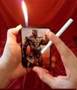 تصویر جاسیگاری فندک دار 