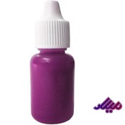 تصویر رنگ مایع صدفی رز سوخته 