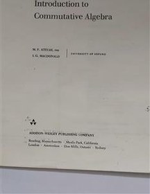 خرید و قیمت Introduction to commutative algebra | ترب