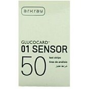 تصویر نوار دستگاه تست قند آرکری مدل GLUCODr بسته 50 عددی 
