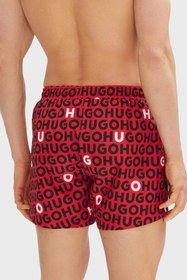تصویر شورت شنا مردانه هوگو فاق نرمال طرح دار | HUGO 50535412 612 