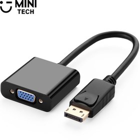 تصویر تبدیل DP به VGA دیتک DT-6506 