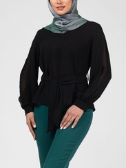 تصویر بلوز زنانه برنس مدل غزاله رنگ 