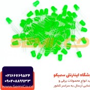 تصویر LED اوال سبز برند فایو استار 