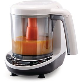 تصویر غذاساز بیبی برزا مدل Deluxe با بدنه پلاستیکی 