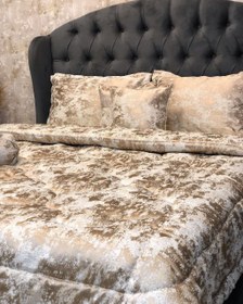 تصویر روتختی مخمل پتینه ترک bedspread