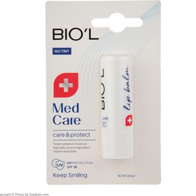 تصویر بالم لب med care مناسب لب‌های خشک، نازک و حساس 4.8 گرم بیول med care lip balm suitable for all skin types, especially dry, thin and sensitive lips 4.8 g Biol