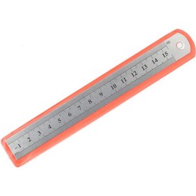 تصویر خط کش فلزی 15 سانتی Metal Ruler 15cm