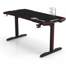 تصویر میز گیمینگ Gaming Desk GamerTek V-Desk RGB 