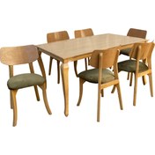 تصویر میز و صندلی ناهارخوری ۶ نفره مدل Minfili-Mehr6 