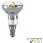 تصویر لامپ فلامنت 4W پشت جیوه ای مهتابی برند نما نور کد BULB-NAMANOOR-4W-FILAMENT-PG-MAHTABI 