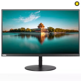 تصویر مانیتور 24 اینچ دست دوم فرم لیس (بدون حاشیه) لنوو ThinkVision P24h-10 