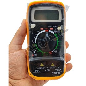 تصویر مولتی متر کتابی مدل DT850L 