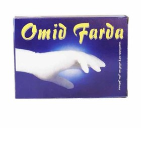 تصویر دستکش نخی مشکی 