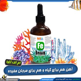 تصویر محلول آهن آکواریوم آب شور ام اف آکوا MF aqua Purple Max 250ml